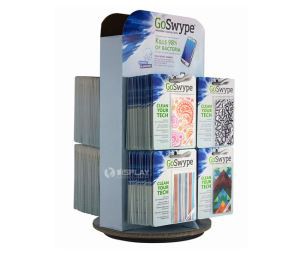 Rotating iPhone Or Ipad Case Display Rack,Cardboard Hook Display Rack
