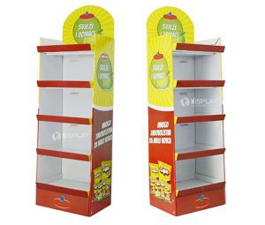 Sweets Shelf Cardboard Displays , Cardboard Display Rack USA