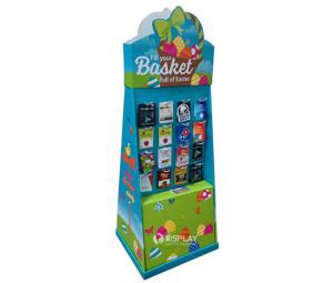 Custom Hot Sale Print Free Standing Cardboard Floor Displays