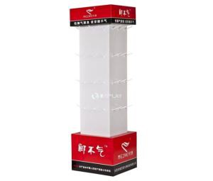 Free Standing Cardboard Hanging Display Stand for Shoes