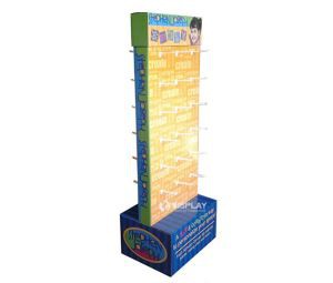 Free Standing Holiday Cards Display Rack,Peg Hook Display Stand