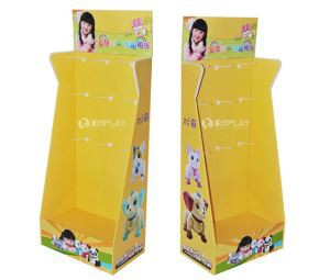 Toys Promotional Cardboard Hook Displays with Peg Hooks