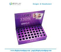 Offset 4C Printing Custom Design Retail Store Cardboard Counter Displays,Cosmetic Counter Displays for Eye Shadow Promotion