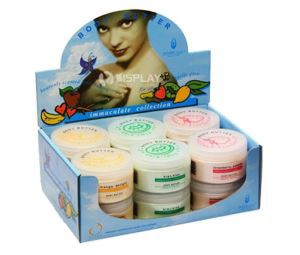 Paper Cosmetic Display Boxes, Cardboard Counter Display Boxes for Cosmetics
