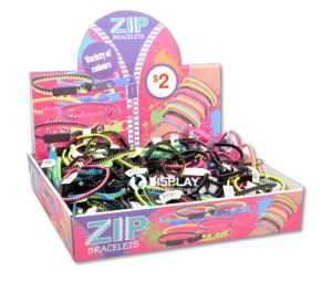 Accessries product promotional cardboard counter PDQ display