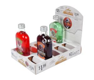 Pop Cardboard PDQ Stand for Wine Bottles