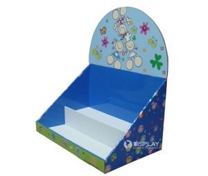 Corrugated Counter Display POS Cardboard Counter Display with Inserts
