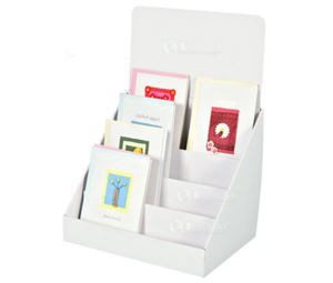 Custom Cardboard Countertop Paper Displays for CDs