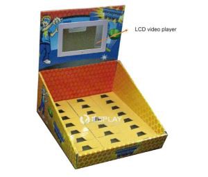 Custom Print Cardboard Countertop Displays with LCD
