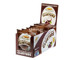 Food Promotional corrugated paper Countertop Display Boxes