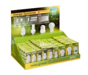 LED Promotional Pop Countertop Displays Cardboard for Retail Shops