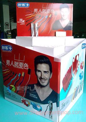 Customized cardboard pallet display High Quality Promotion paper display stand