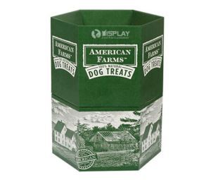 Corrugated Dump Bins Display , POS Cardboard Dump Bin Display