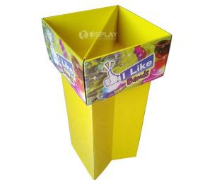 Customized Cardboard Display Dump Bins for Supermarket Promotion
