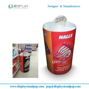 Cylinder Shaped French Fries POP Cardboard Bins