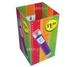 Supermarket Stationery Dump Bins Cardboard Dump Bin Suppliers