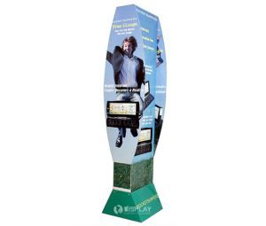 Custom Designed Merchandising Cardboard Display Banner for Advertising