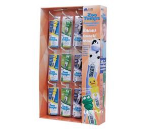 Customized Cardboard Peg Hook Power Wing Sidekick Display