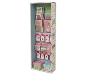 Cardboard Display Stand for Necklace Power Wing