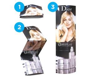 Folding Paper POP UP Lama Totem Display Stand for Dior Promotion