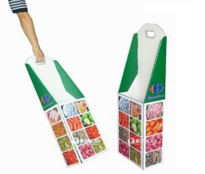 Advetising Custom Cardboard Trolley Box Cases for Exhibition