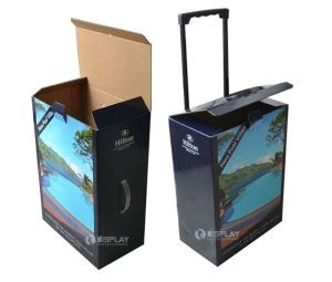 Custom Printing Standard Sized Cardboard Trolley Boxes for EXPO