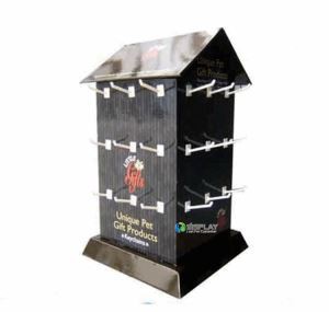 Promotional Cardboard Pallet Display with Hooks