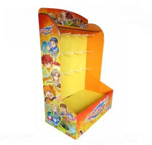 Cardboard Counter Top Displays with Hooks