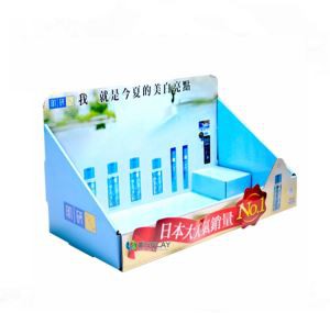 Advertising Corrugated Cardboard Counter Display Stand