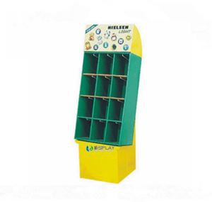 CMYK Printing Custom Cardboard Retail Display Shelf