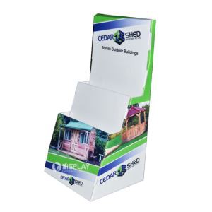 2017 New Style Simple Printing Table Cardboard Display for Files or Magazines