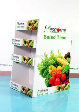 Customized Cardboard Point of Sale Display Rack