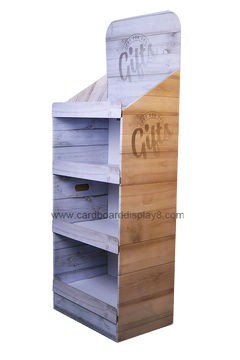 Custom Printing Shop Retail Paper Display Shelf