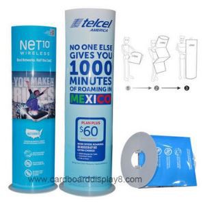 New Design Cardboard Totem Display