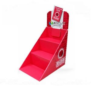 Professional Cardboard Display with Cmyk Printing, Counter Top Display, Paper Display Stand,