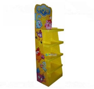 Retail Cardboard Counter Floor Display Stand