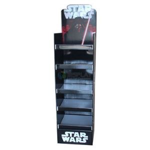 Corrugared Paper Display Shelf,Shop Floor Display Rack