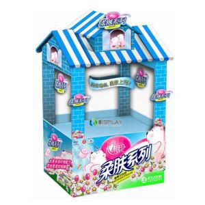 Professional Cardboard Pallet Display with 4c Offset Printing, Paper Display Stand, Paper Display Stand