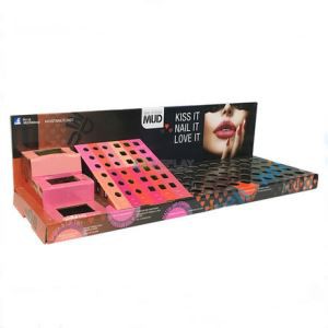 Corrugated paper counter top displays for Cosmetics promotion