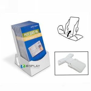 Custom Paper Display Brochure Menu Holder