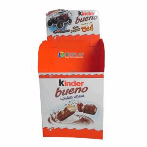 Custom Color Recycled Snack Corrugated Dump Bin