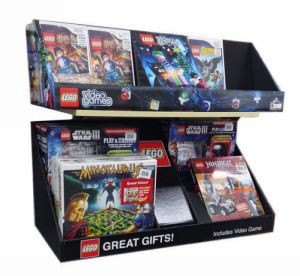 Professional POP Counter Paper Display Stand