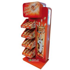 pop up candy shelf chocolate stand display stand custom print