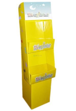 Custom Pop Cardboard Displays,Paper Display Floor Stand
