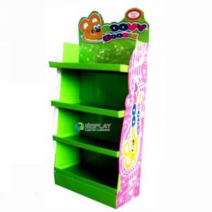 Retail Cardboard Display Paper Floor Display Stand
