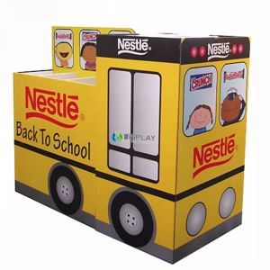 4 Color Printing Customized Cardboard Pallet Display Unit