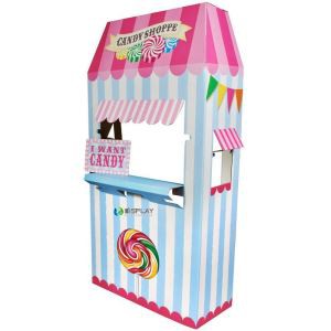 Wholesale Candy Shop Cardboard Display Stands, Exhibition Promotion Display Stand