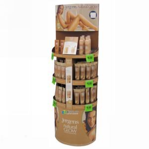 Shampoo, Shower Gel Toiletries Paper Corrugated Board Floor Display