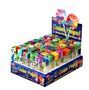 Paperboard Custom Counter display shipping boxes for bonbon and fruits stick candy with insert