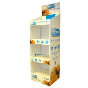 Advertising Pop up Cosmetic Products Stand Display Cardboard